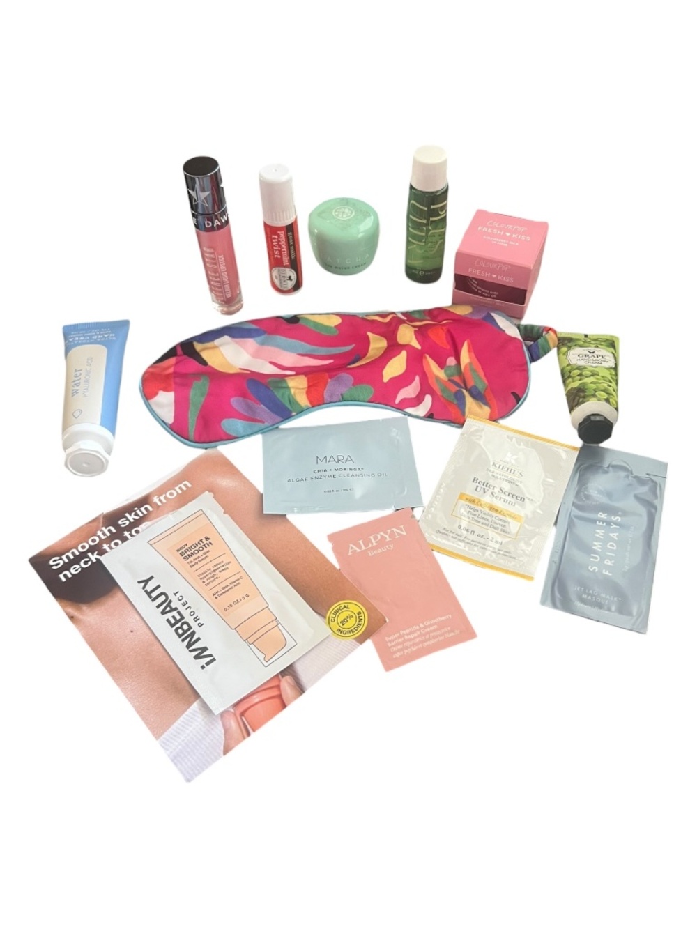 Beauty Bundle Tatcha Jeffree Star Summer Fridays ColourPop Skincare Set